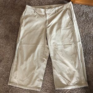 COPY - Lane Bryant Khaki Capri Shorts